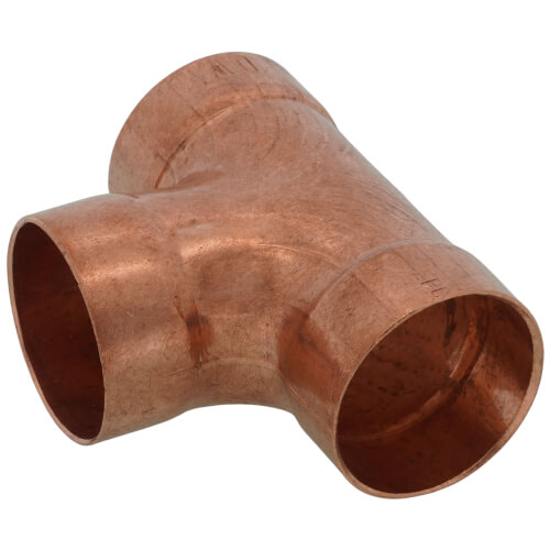 1-1/4" Wrot Copper DWV Sanitary Tee