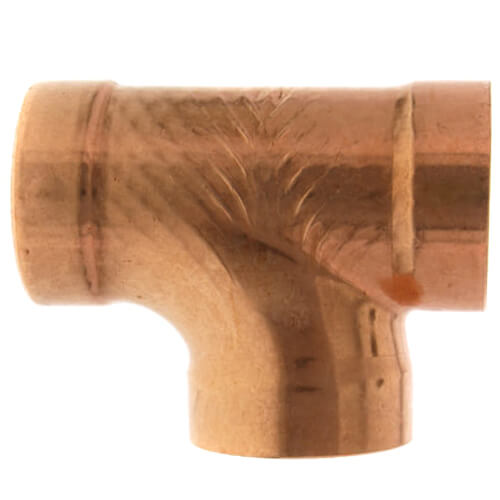 2" Wrot Copper DWV Sanitary Tee