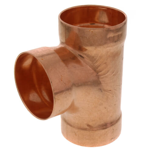 2" Wrot Copper DWV Sanitary Tee