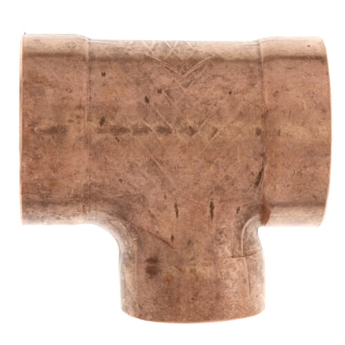2" x 2" x 1-1/2" Wrot Copper DWV Sanitary Tee