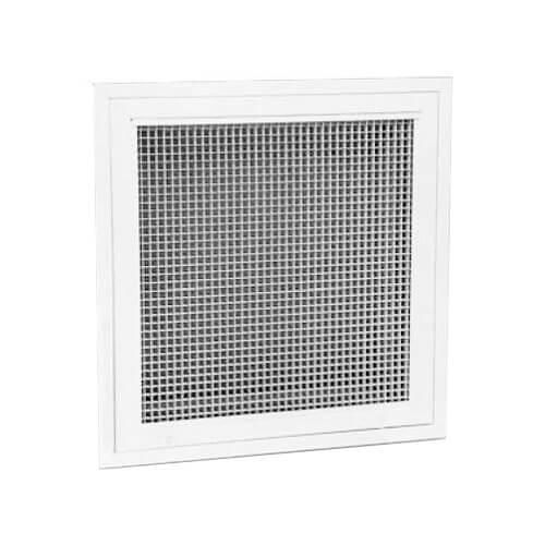 20" x 20" (Wall Opening Size) Aluminum Egg Crate Filter Grille (REF5T)