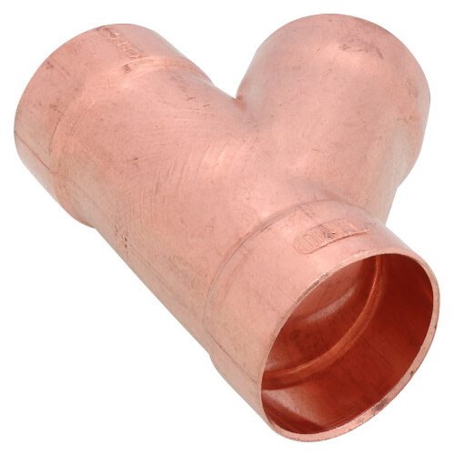 1-1/2" Wrot Copper DWV Wye