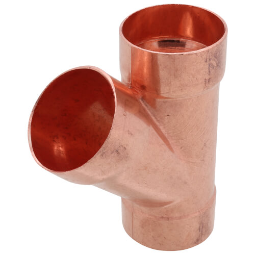 1-1/2" Wrot Copper DWV Wye