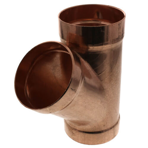 3" Wrot Copper DWV Wye