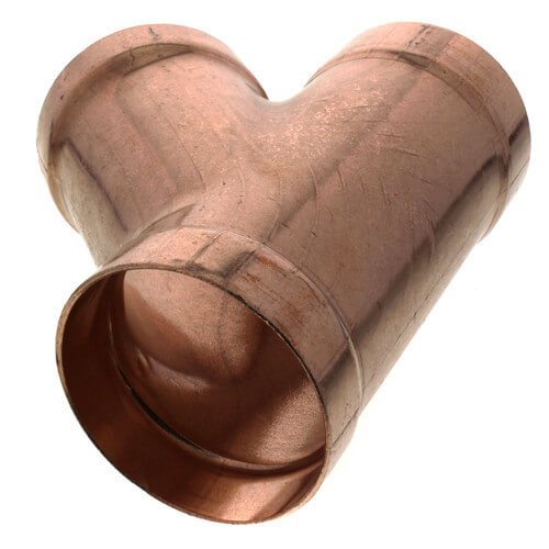 3" Wrot Copper DWV Wye