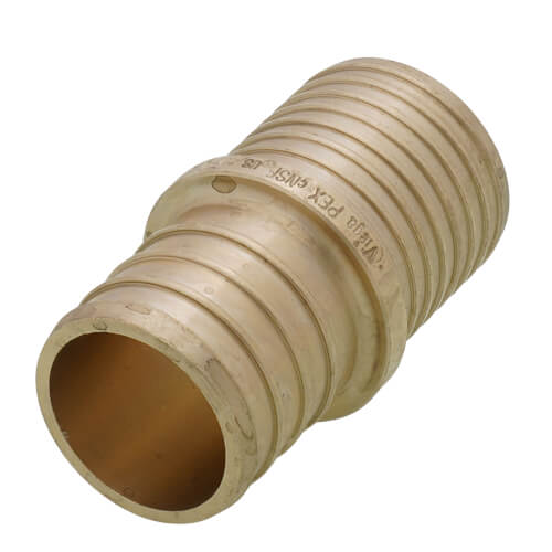 1" PureFlow PEX Crimp x 1" PB Coupling (Lead Free)