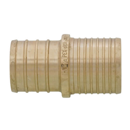 1" PureFlow PEX Crimp x 1" PB Coupling (Lead Free)