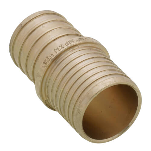 1" PureFlow PEX Crimp x 1" PB Coupling (Lead Free)