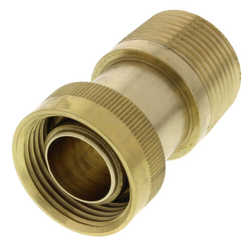1" Male NPT x MANABLOC Supply Adapter, Zero Lead