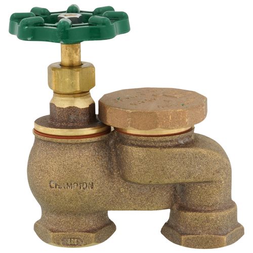 1" Manual Anti-Siphon Vacuum Breaker w/ Wheel Handle, Less Union
