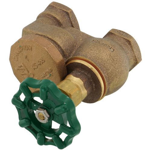 1" Manual Anti-Siphon Vacuum Breaker w/ Wheel Handle, Less Union