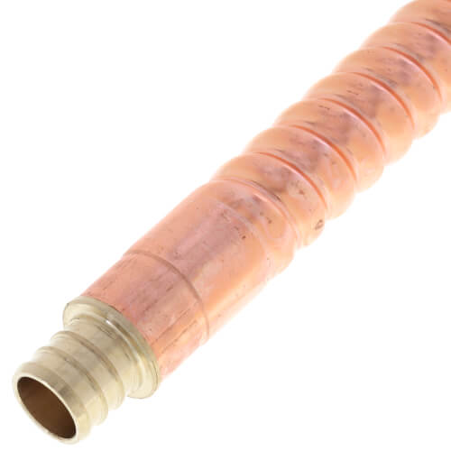 3/4" PureFlow PEX Crimp x 3/4" FPT Swivel Water Heater Connector (18" Length) 2 3/4" PureFlow PEX Crimp x 3/4" FPT Swivel Water Heater Connector (18" Length)