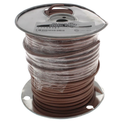 250 ft - 18/6 Solid CL2 (PVC) Honeywell Genesis Thermostat Cable