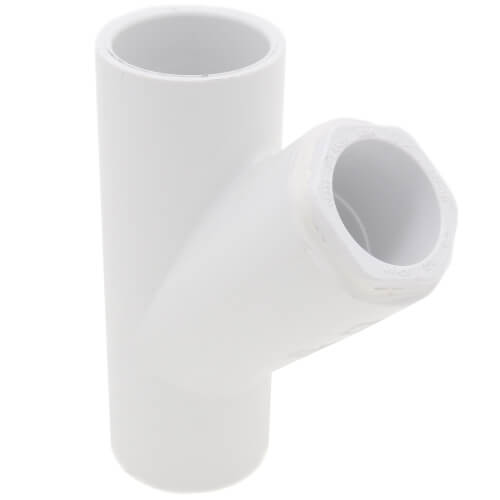 1" x 1" x 3/4" PVC Sch. 40 Wye