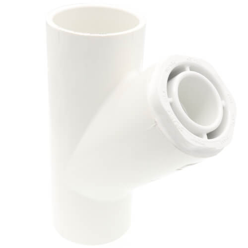 1-1/2" x 1-1/2" x 3/4" PVC Sch. 40 Wye