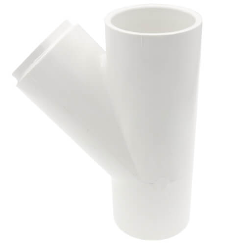 1-1/2" x 1-1/2" x 3/4" PVC Sch. 40 Wye