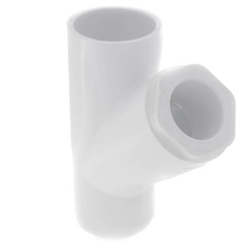 1-1/2" x 1-1/2" x 1" PVC Sch. 40 Wye