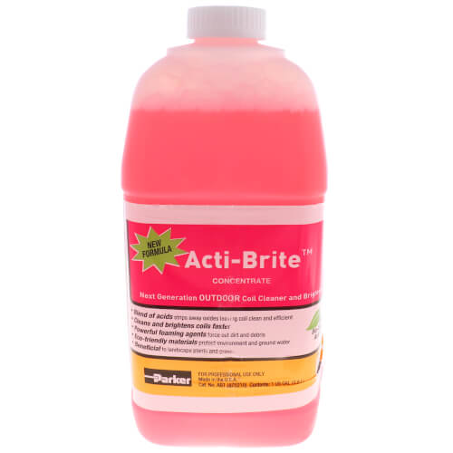 Acti-Brite Biodegradable Condenser Coil Cleaner (1 Gallon)