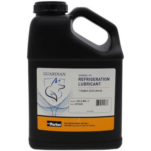Virginia Guardian 3GS Mineral Refrigeration Oil - 150 SUS, 1 Gallon (ISO 32)