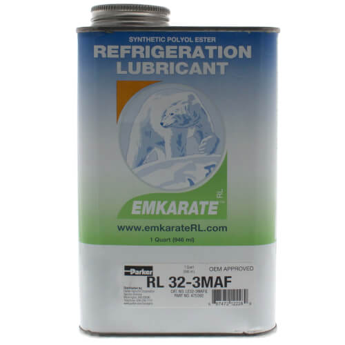LE32-3MAFQ EMKARATE RL Polyol Ester Refrigeration Lubricants - 150 SUS (ISO 32)