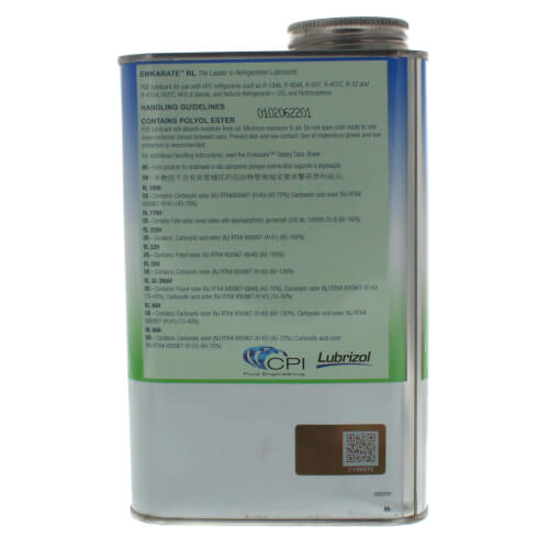 LE68HQ EMKARATE RL Polyol Ester Refrigeration Lubricants - 300 SUS (ISO 68)