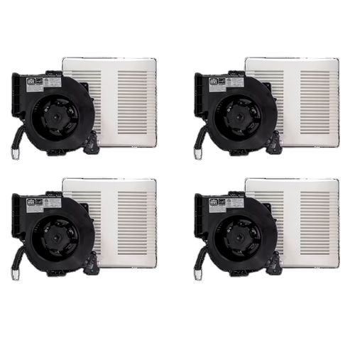 SF50-80-100 Bath Fan, Trim Kit, Single Speed, 50-80-100 CFM (4 Pack)