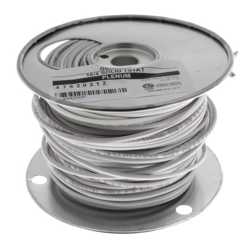 250 ft - 18/4 Solid CL2P (Plenum) Honeywell Genesis Thermostat Cable