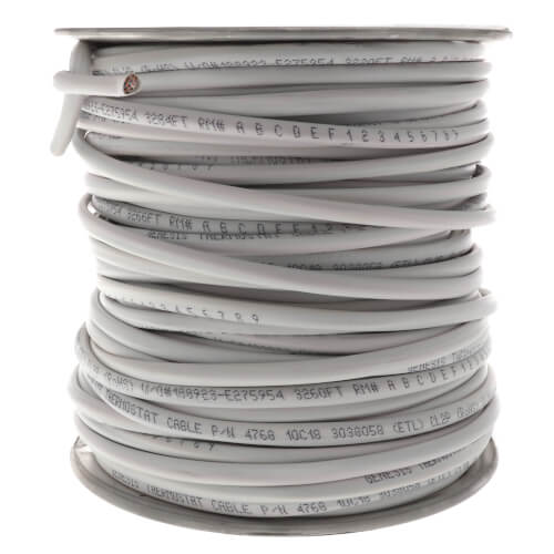 250 ft - 18/10 Solid CL2P (Plenum) Honeywell Genesis Thermostat Cable