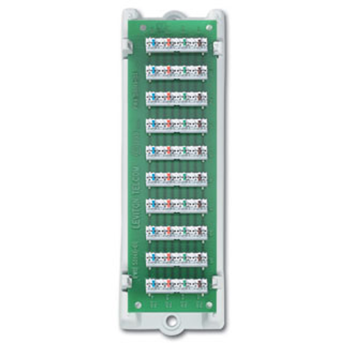 1x9 Bridged Telephone Module (expansion Board w/ Abs Bracket), Includes 110 Punch Down Tool