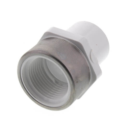 1" PVC Schedule 40 Spigot x Spec. Reinforced Female Adapter