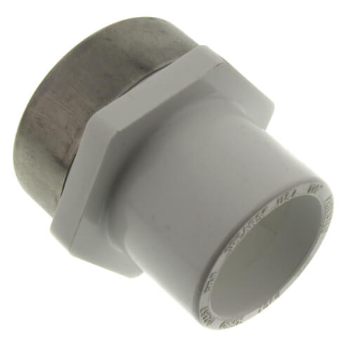 1-1/2" PVC Schedule 40 Spigot x Spec. Reinforced Female Adapter