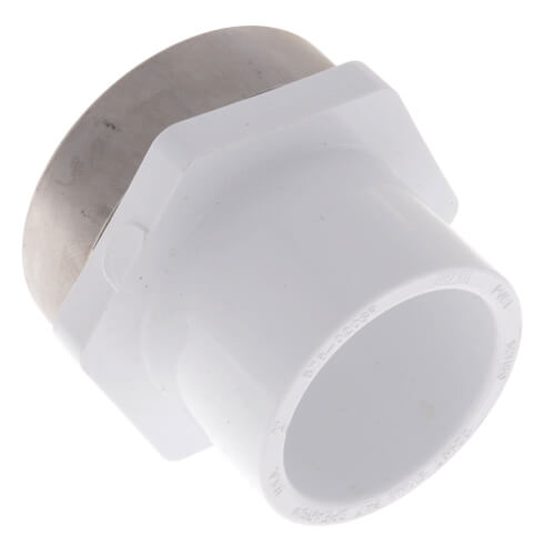 2" PVC Schedule 40 Spigot x Spec. Reinforced Female Adapter