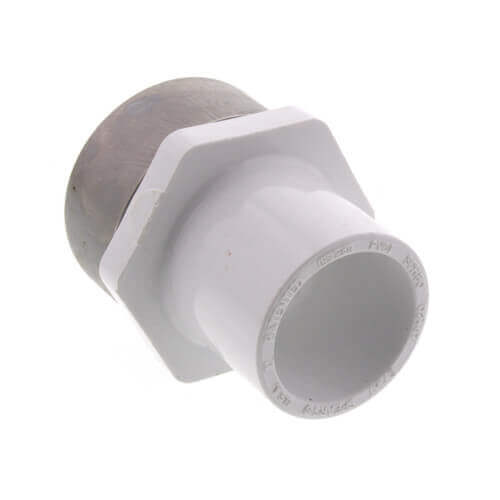 1" x 1/4" PVC Schedule 40 Spigot x Spec. Reinforced Female Adapter