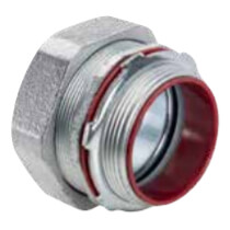 3" Straight Liquidtight Connector with Insulated Throat