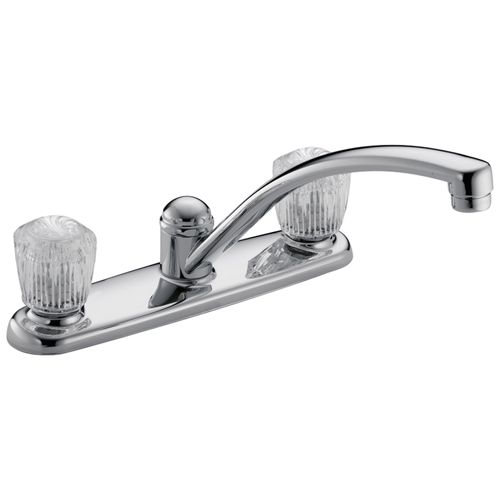 2 Handle Kitchen Faucet (Chrome), 2102LF