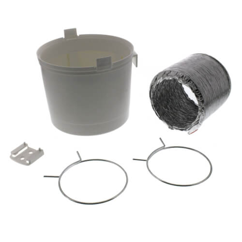 4" x 5 Ft. Flexible Laminated Lint Trap Vent Kit