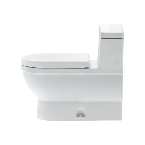 Starck 3 One-Piece Elongated Toilet, 1.28 Gpf (White), 2120010001 8 Starck 3 One-Piece Elongated Toilet, 1.28 Gpf (White), 2120010001