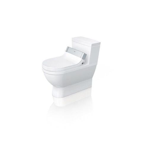 Starck 3 Elongated 1.28 Gpf One Piece Toilet To Be Used W/ Sensowash (White), 2120510001 2 Starck 3 Elongated 1.28 Gpf One Piece Toilet To Be Used W/ Sensowash (White), 2120510001