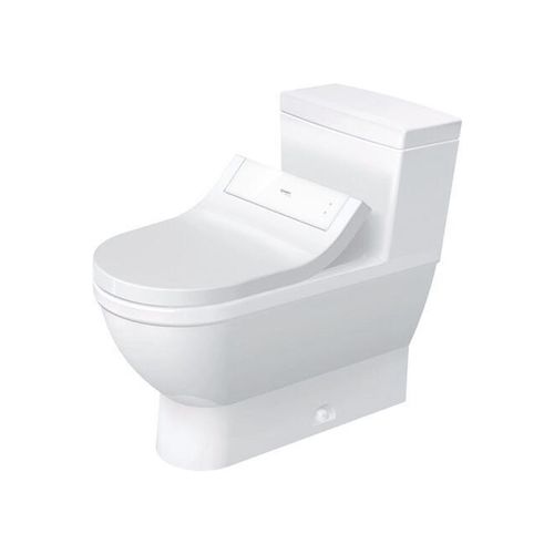 Starck 3 Elongated 1.28 Gpf One Piece Toilet To Be Used W/ Sensowash (White), 2120510001 3 Starck 3 Elongated 1.28 Gpf One Piece Toilet To Be Used W/ Sensowash (White), 2120510001