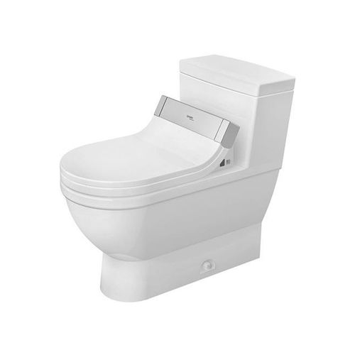 Starck 3 Elongated 1.28 Gpf One Piece Toilet To Be Used W/ Sensowash (White), 2120510001 4 Starck 3 Elongated 1.28 Gpf One Piece Toilet To Be Used W/ Sensowash (White), 2120510001