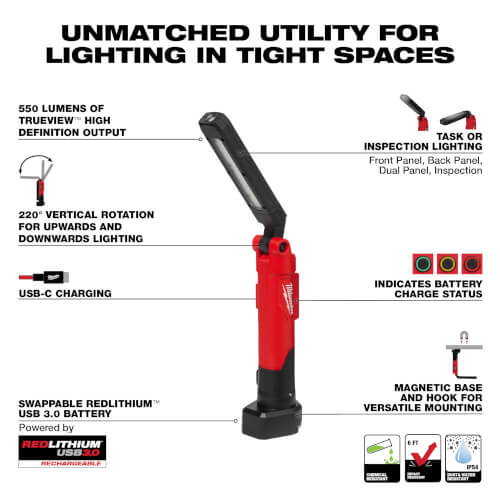 REDLITHIUM USB Stick Light w/ Magnet 3 REDLITHIUM USB Stick Light w/ Magnet
