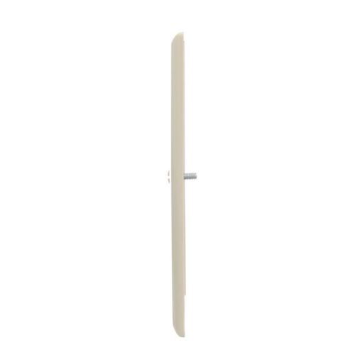 Duplex Receptacle Wallplate, Ivory, Duplex Receptacle Cutout, Thermoset, Single-Gang, Oversize, 2142V-BOX 3 Duplex Receptacle Wallplate, Ivory, Duplex Receptacle Cutout, Thermoset, Single-Gang, Oversize, 2142V-BOX