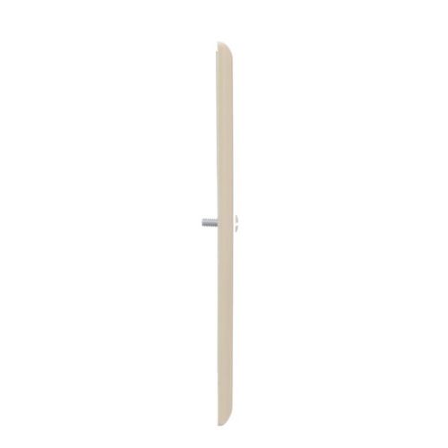 Duplex Receptacle Wallplate, Ivory, Duplex Receptacle Cutout, Thermoset, Single-Gang, Oversize, 2142V-BOX 4 Duplex Receptacle Wallplate, Ivory, Duplex Receptacle Cutout, Thermoset, Single-Gang, Oversize, 2142V-BOX