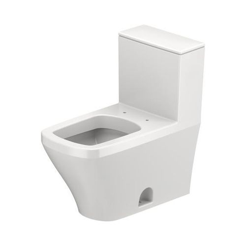 Duravit Durastyle One-Piece Elongated Toilet, 1.28 Gpf, Left Hand Lever (White), 21570100U3