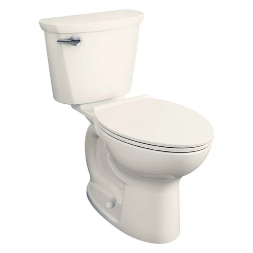 Cadet PRO 2-Piece 1.6 gpf/6.0 Lpf Compact Chair Height Elongated Toilet Less Seat (Linen)