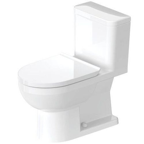 Durastyle Basic One-Piece Elongated Toilet, 1.28 Gpf, Left Hand Lever (White), 21950100U3