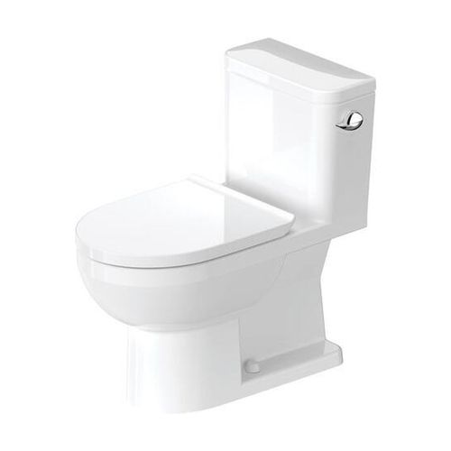 Durastyle Basic One-Piece Elongated Toilet, 1.28 Gpf, Right Hand Lever (White), 21950120U4