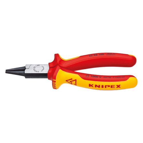 6-1/4" Insulated Round Nose Pliers
