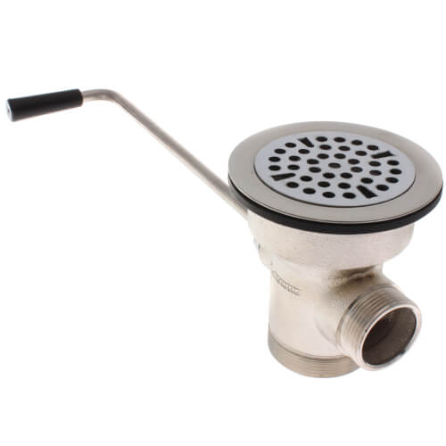 3" Twist Waste Drain with 1-1/4" Overflow Outlet, 22-201-KROWNE