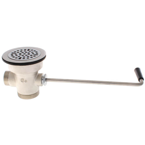 3" Twist Waste Drain with 1-1/4" Overflow Outlet, 22-201-KROWNE